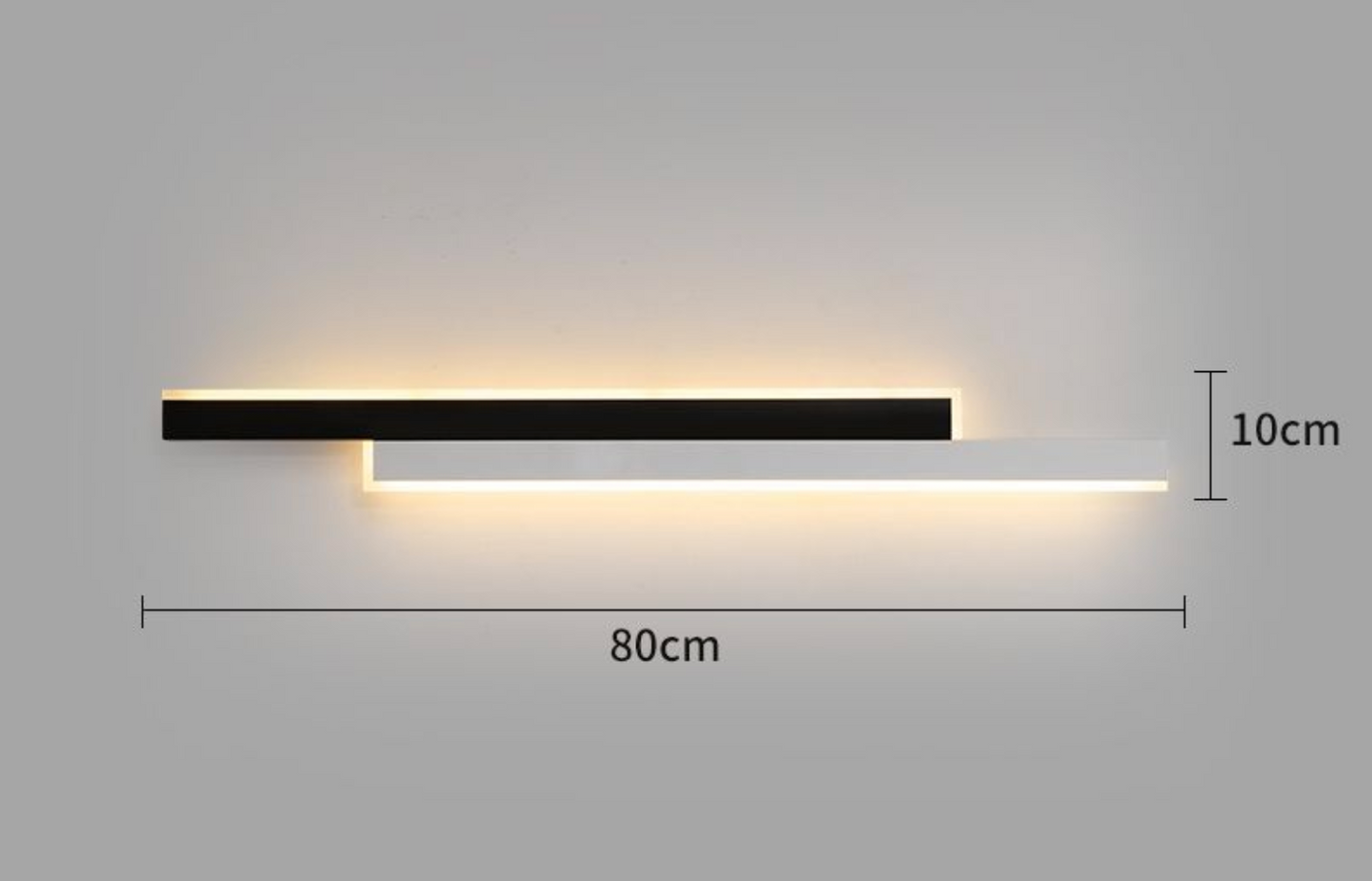 Applique Murale Longue Minimaliste – Éclairage Moderne pour Chambre, Couloir et Salo