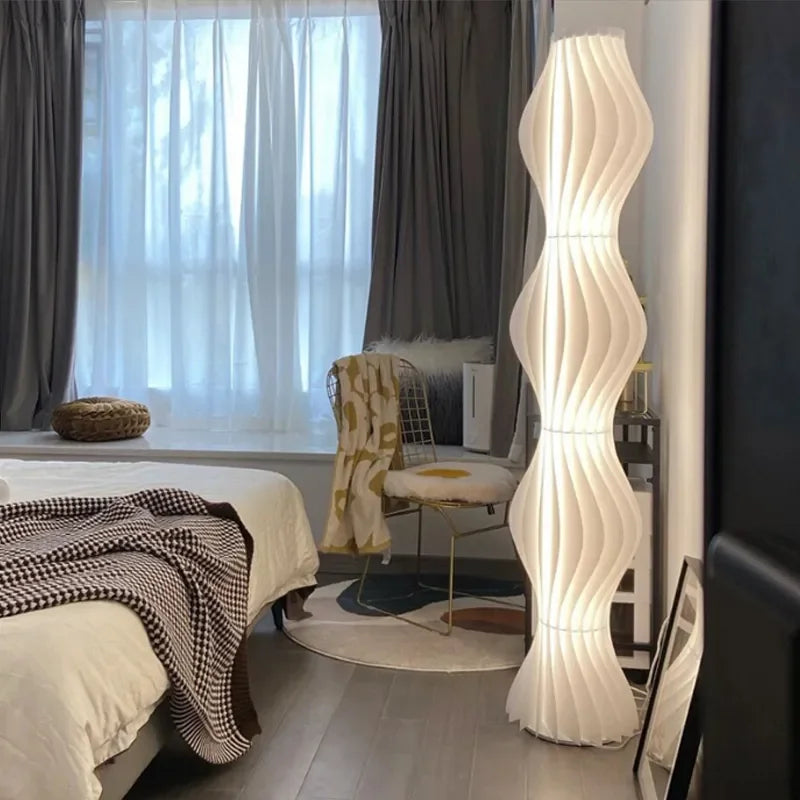 Lampadaire LED Herbe Nordique Moderne – Design Scandinave pour Salon & Chambre