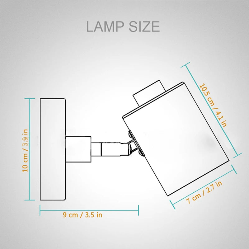 Lampe Murale LED Moderne – Lecture & Décoration Luxe pour Chambre, Bureau ou Couloir