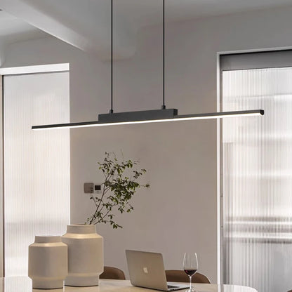 Lampes suspendues modernes simples pour salle à manger, pour cuisine, long lustre, lampe suspendue pour salon, décoration de la maison, éclairage